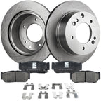 Rear Brake Disc and Pad Kit for Kia Sorento (2003–2006)