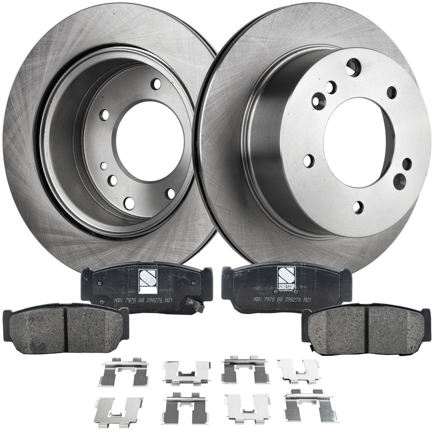 Rear Brake Disc and Pad Kit for Kia Sorento (2003–2006)