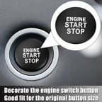 Engine Start Stop Button Cover Sticker for Toyota Camry (2018–2023)