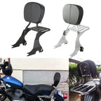 Backrest Sissy Bar & Luggage Rack for Harley Sportster XL 883 1200 (2004–2022)