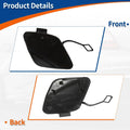 Front Bumper Tow Hook Cover for Mercedes S W222 (2014-2020) Ruby Black
