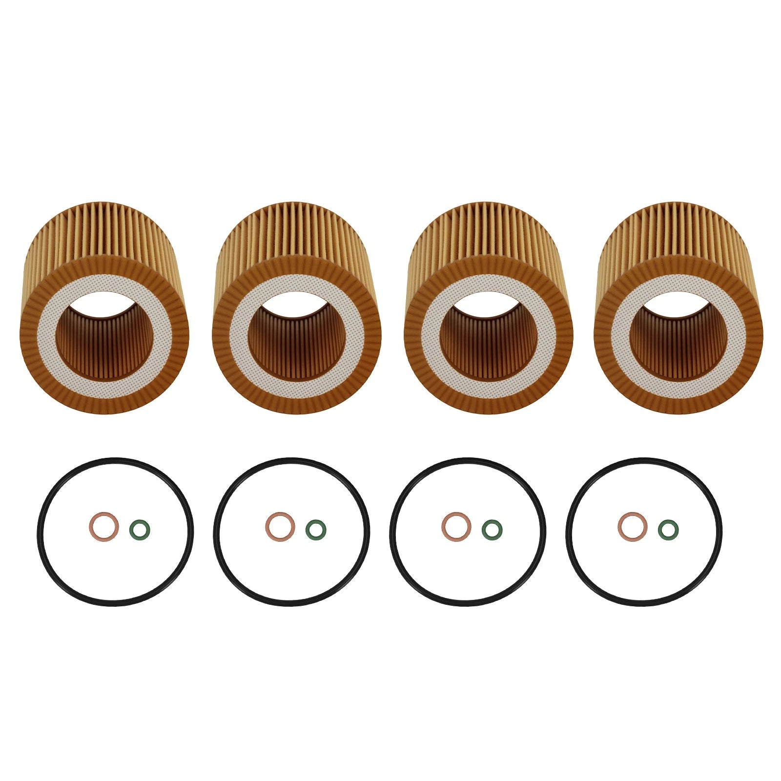 4-Pack Oil Filter for BMW Z3 (1998) 11427854049 CH10075