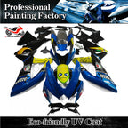 Fairing Kit for Suzuki GSXR600/750 (2008–2010) K8 Blue Shark Injection Bodywork