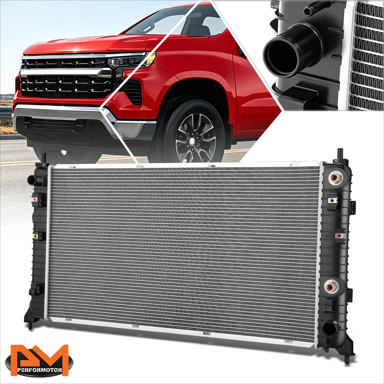 Aluminum Core Radiator for Silverado/Sierra 1500 LTD 2019–2026 DPI-13767