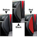 Carbon Fiber Black Door Cushion Cover for Toyota Tundra (2014-2021)