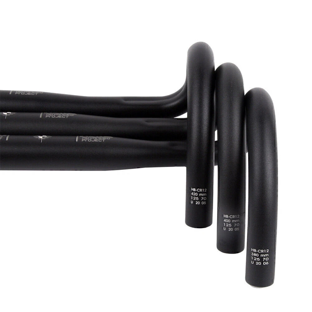 Curved Handlebar 25.4/31.8mm for Road Bike (380/400/420mm)