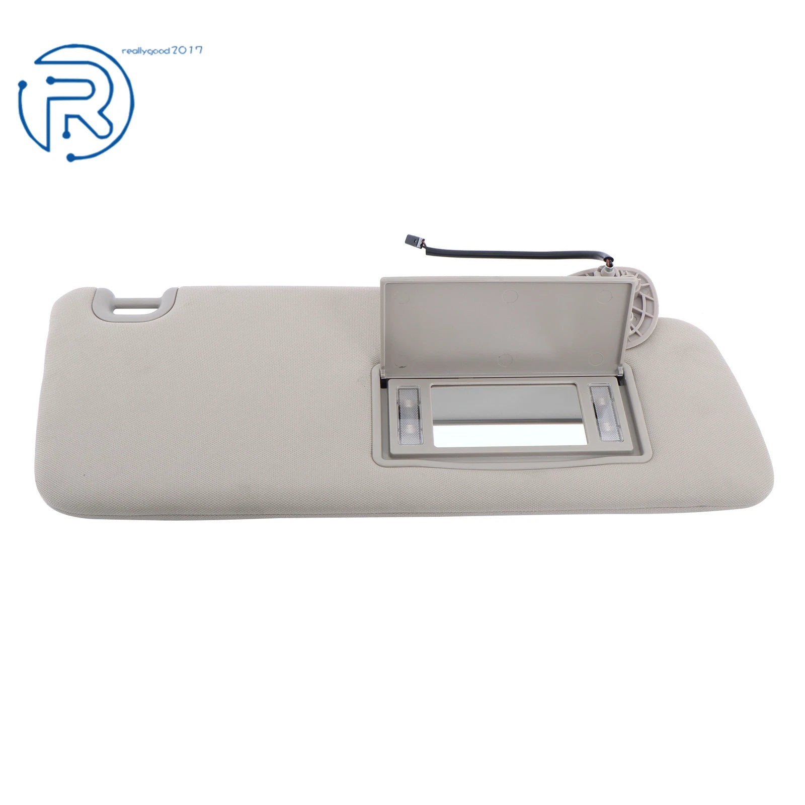 Sunvisor for Ram 1500 2500 (2013-2021) Gray Plastic Right