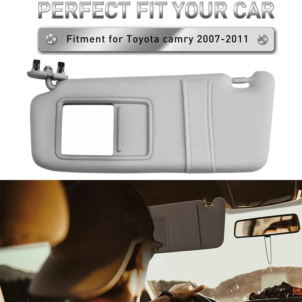 Set of 4 Metal Sun Visor Clips w/ Hook for Jeep Wrangler Gladiator (2018–2022)