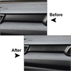 Carbon Fiber Co-pilot Dashboard Cover Trim for Hyundai Veloster (2019-2023)