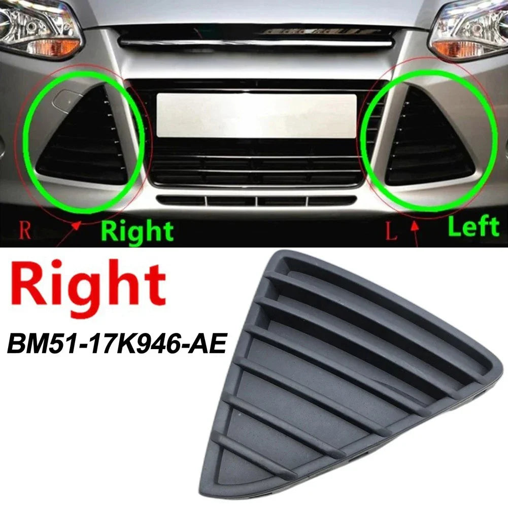 ABS Plastic Front Lower Bumper Triangle Grill Cover for Ford Focus (1998���2018)