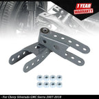2"–3" Rear Lowering Drop Shackle Kit for Chevy Silverado GMC Sierra (2007–2018)