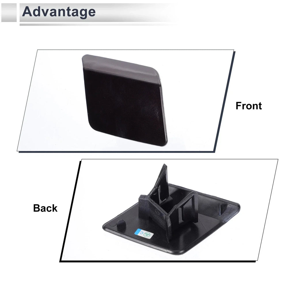 Front Right Side Bumper Headlight Washer Nozzle Cover Cap for BMW X5 F15 Black