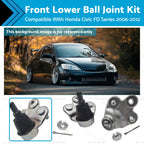 Front Lower Ball Joint Kit for Honda Civic FD Series (2006–2012)