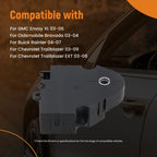Blend Door Actuator for GMC Envoy (2003–2009) 604-119 Plastic Metal