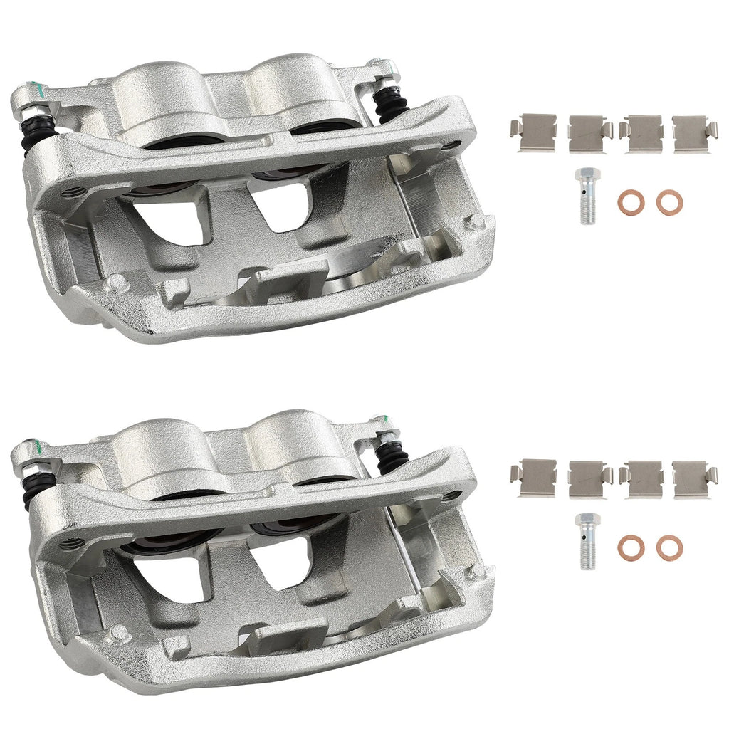 Set of 2 Front Brake Calipers for Ford E-150 (2008–2014)