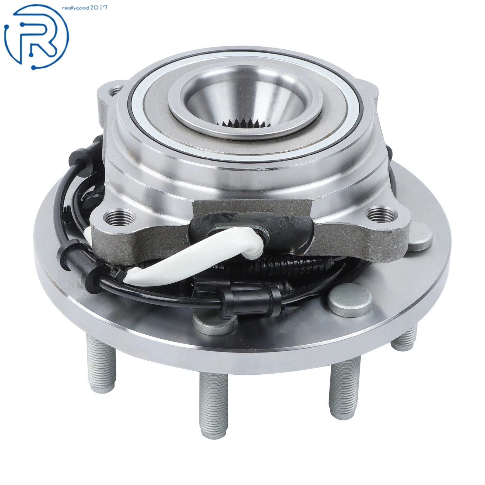 Front Wheel Bearing & Hub Assembly Pair 515162 for Ram 2500 3500 (2013–2018)