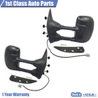 Pair Power Folding Mirrors for Ford E-350 E-450 E-150 (2009–2016)