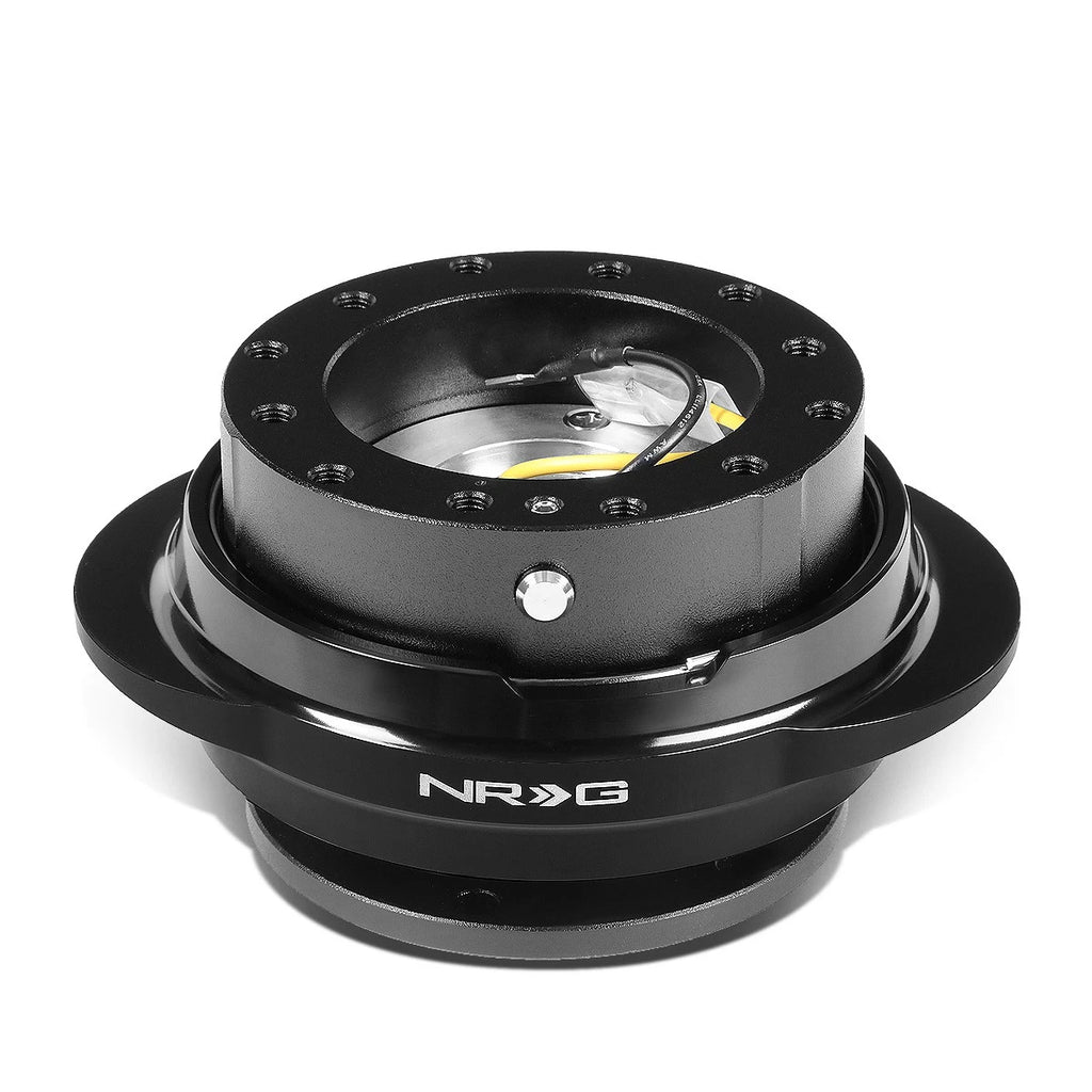 NRG 6-Bolt Steering Wheel Quick Release Adapter Gen 2.2 SRK-220BK for Universal