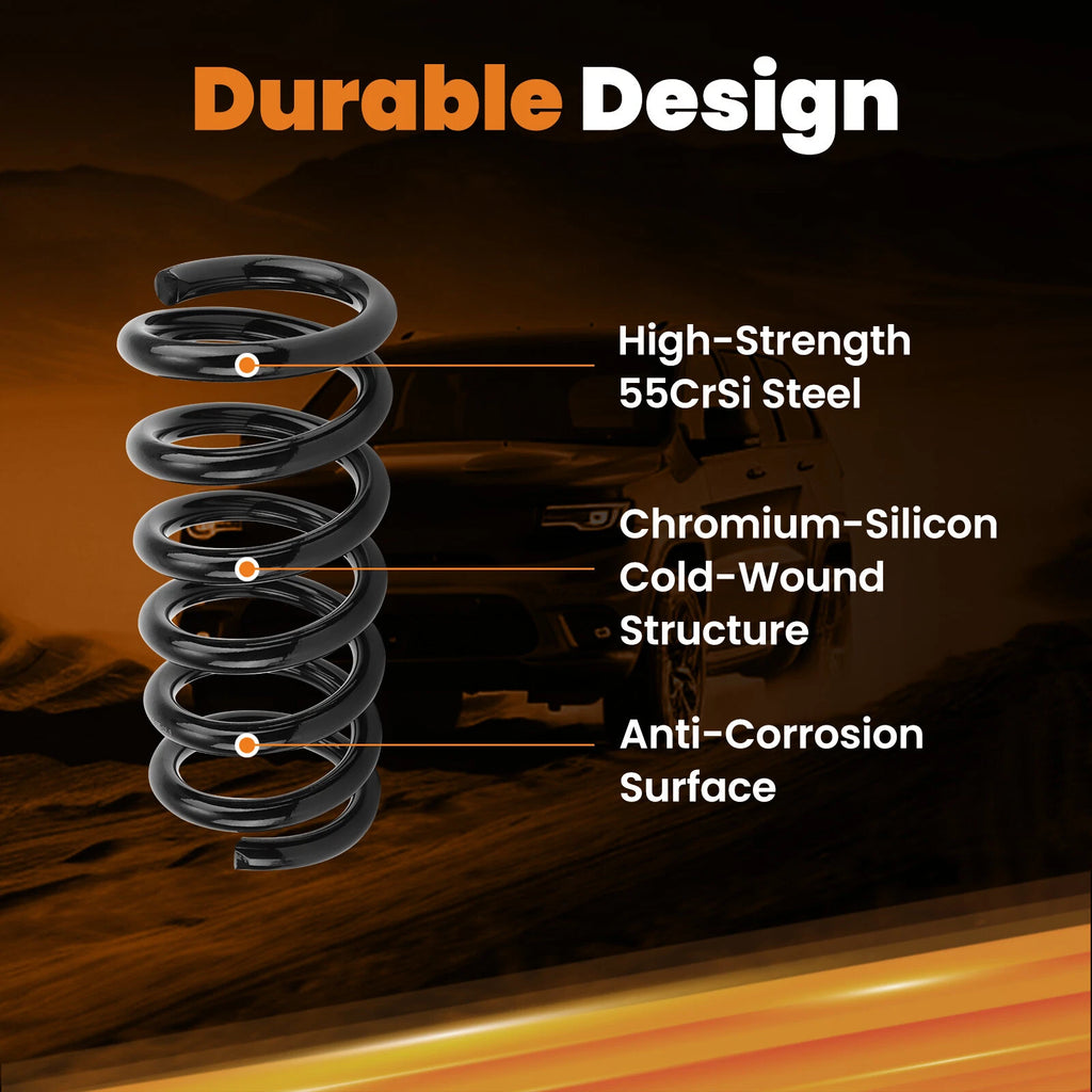 3" Front Drop Coils Lowering Kit for Ford Ranger Mazda (1998–2012)