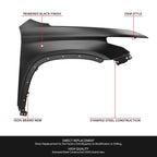 Passenger Right Fender Panel for Chevy Traverse (2018–2024) Black Primered