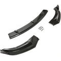 Front Bumper Lip Set for Tesla Model 3 (2017–2023) Carbon Style