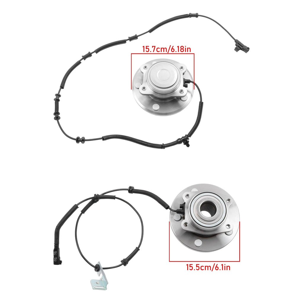 Wheel Bearing Hubs for Town & Country, Grand Caravan, Routan (2008–2011)