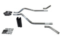 Dual Exhaust Kit for GMC Jimmy (1995–1999) 2.5" Black Tips Corner Exit