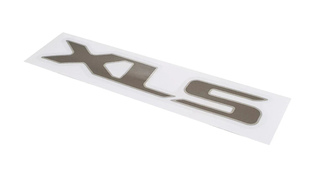 Grey/Silver XLS Rear Tailgate Decal Sticker for Ford Ranger (2015-2018)