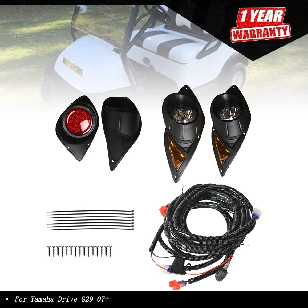 LED Headlight & Tail Light for Yamaha Drive G29 (2007âPresent)
