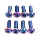 Set of 8 Steering Wheel Conical Screws with Allen Key M5