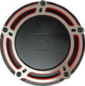 KODLIN USA Derby Cover for M8 Softail (2018–2023) - NXL Redline Black/Red