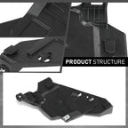 Front Headlight Mounting Plate Bracket for Audi Q5 SQ5 (2013–2017)