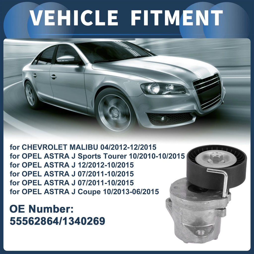 Belt Tensioner Drive for Chevrolet Malibu (2012–2015) No. 55562864 Metal