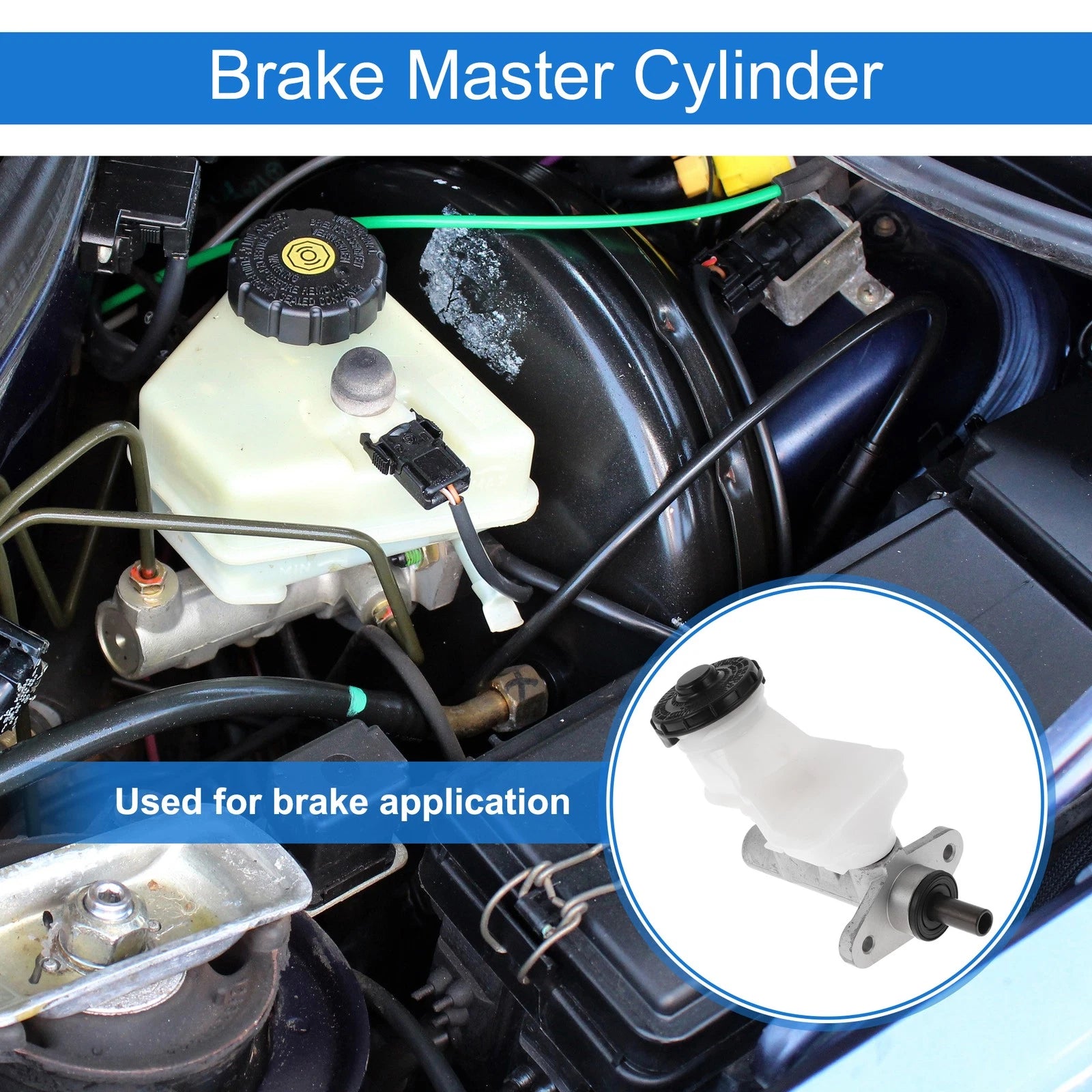 Brake Master Cylinder with Reservoir No. 46100S9AG51 for Honda CR-V (2002–2006)