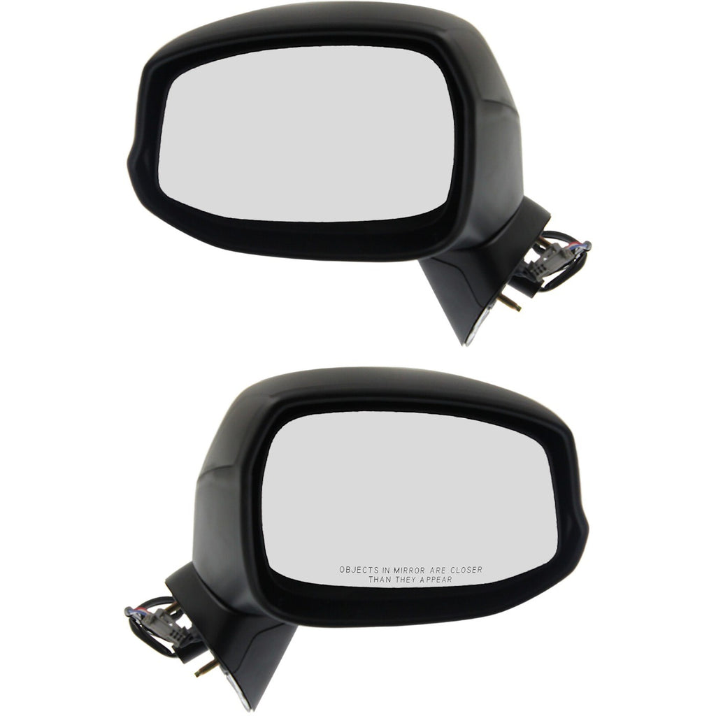 Set of 2 Power Mirrors for Honda Civic (2012–2013) Manual Folding