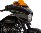 Klock Werks Kolor Flare Windshield 6.5" for FLHX (2014–2023) - Orange KWW-01-0742