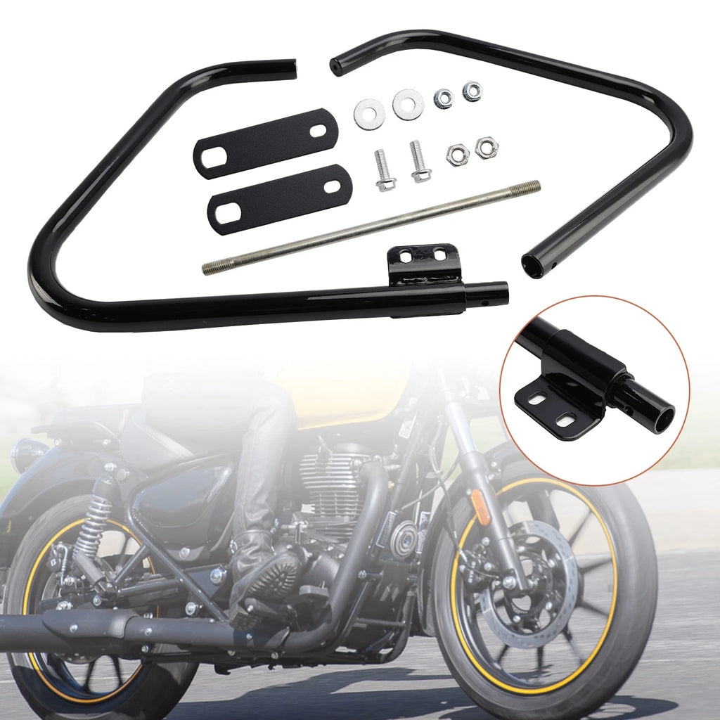 Engine Guard Crash Bar Frame Protector for Royal Enfield Meteor (2021–2024)