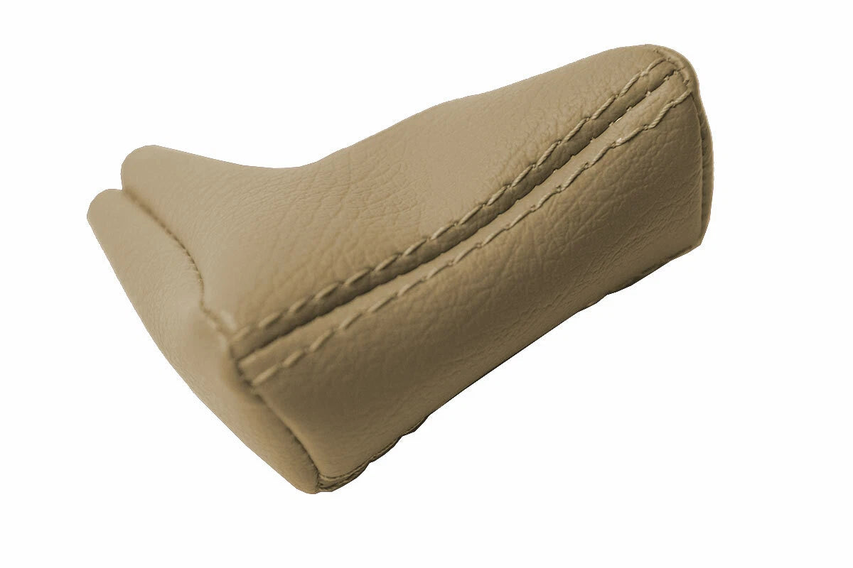Leather Automatic Shift Gear Knob Cover for BMW E30 (1981–1991) Beige
