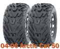 Set of 2 ATV Tires 16x8-7 4PR for Arctic Cat 50 (2004–2006)