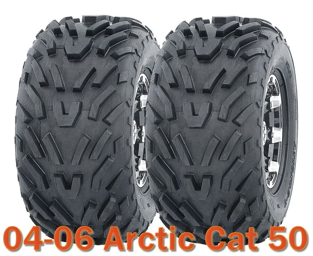 Set of 2 ATV Tires 16x8-7 4PR for Arctic Cat 50 (2004–2006)