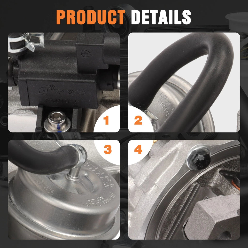 Turbocharger for Volkswagen Eos 2.0L (2008–2009)