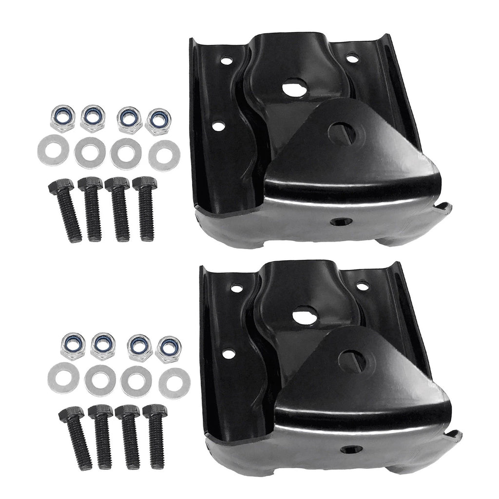 2X Rear Leaf Spring Hanger Shackle Bracket for Chevy Silverado (1999–2015) 722-030