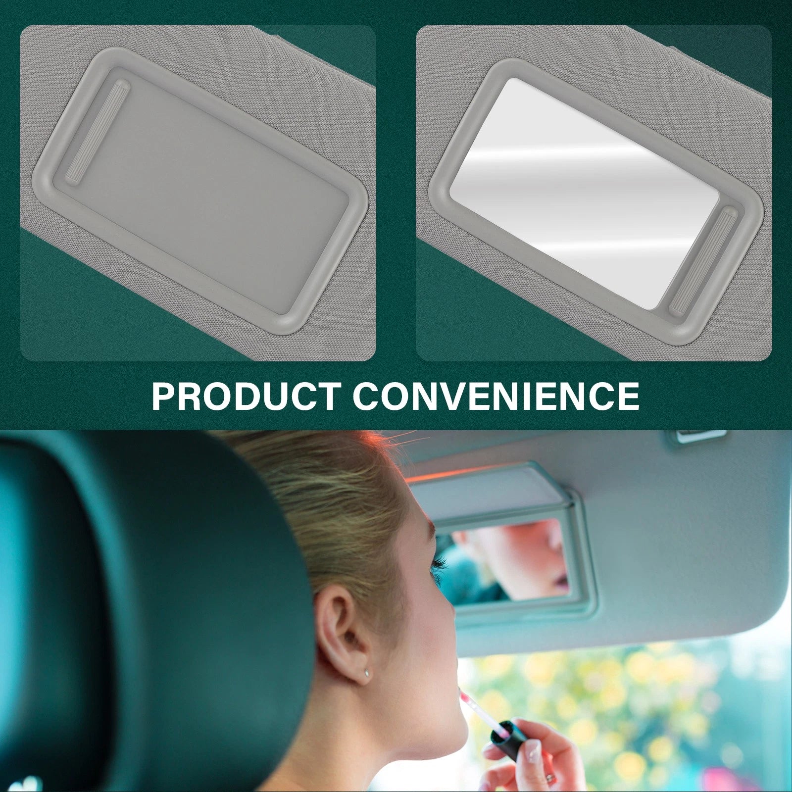 Driver Side Sun Visor for Toyota Camry (2012–2017)