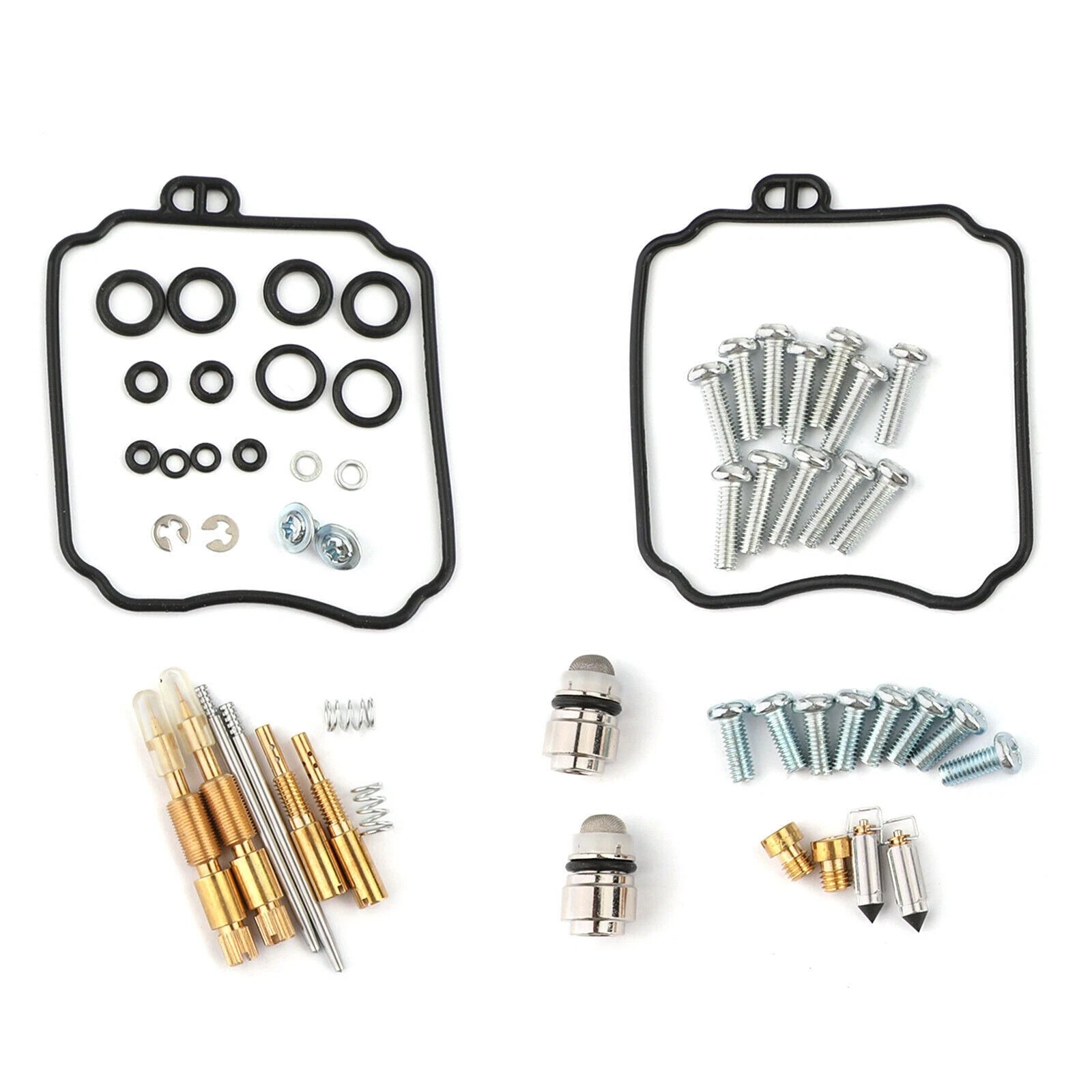 Carburetor Gaskets Jets Rebuild Kit for Yamaha V-Star 650 Classic (1998–2005)