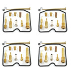 4X Carburetor Repair Kit for Kawasaki KVF360C Prairie (2003–2012)
