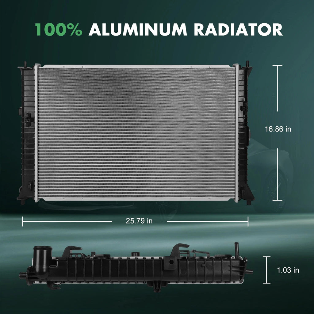 Radiator for Ford Fusion, Lincoln MKZ (2007–2012)