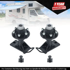 Spindle Kit with Dust Cover for 5-8 Lug Vehicles (Year Range Not Specified)