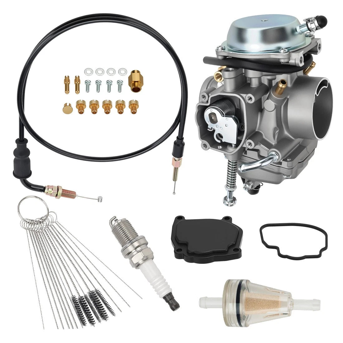 Carburetor & Throttle Cable for Polaris Sportsman 500 (1996–1998) 3130665 3130754