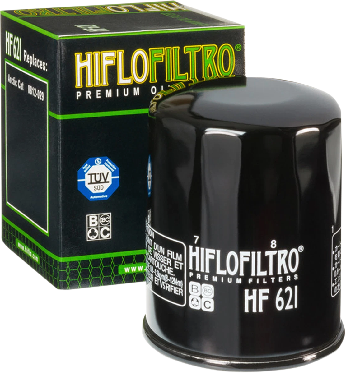 HIFLOFILTRO Oil Filter HF621 for (2010–2023)