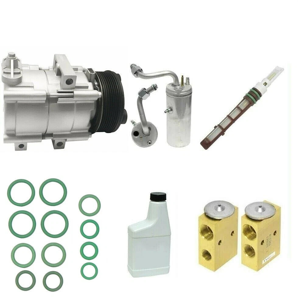 Compressor Kit Replacement for Ford Excursion W Rear AC (2000–2001)